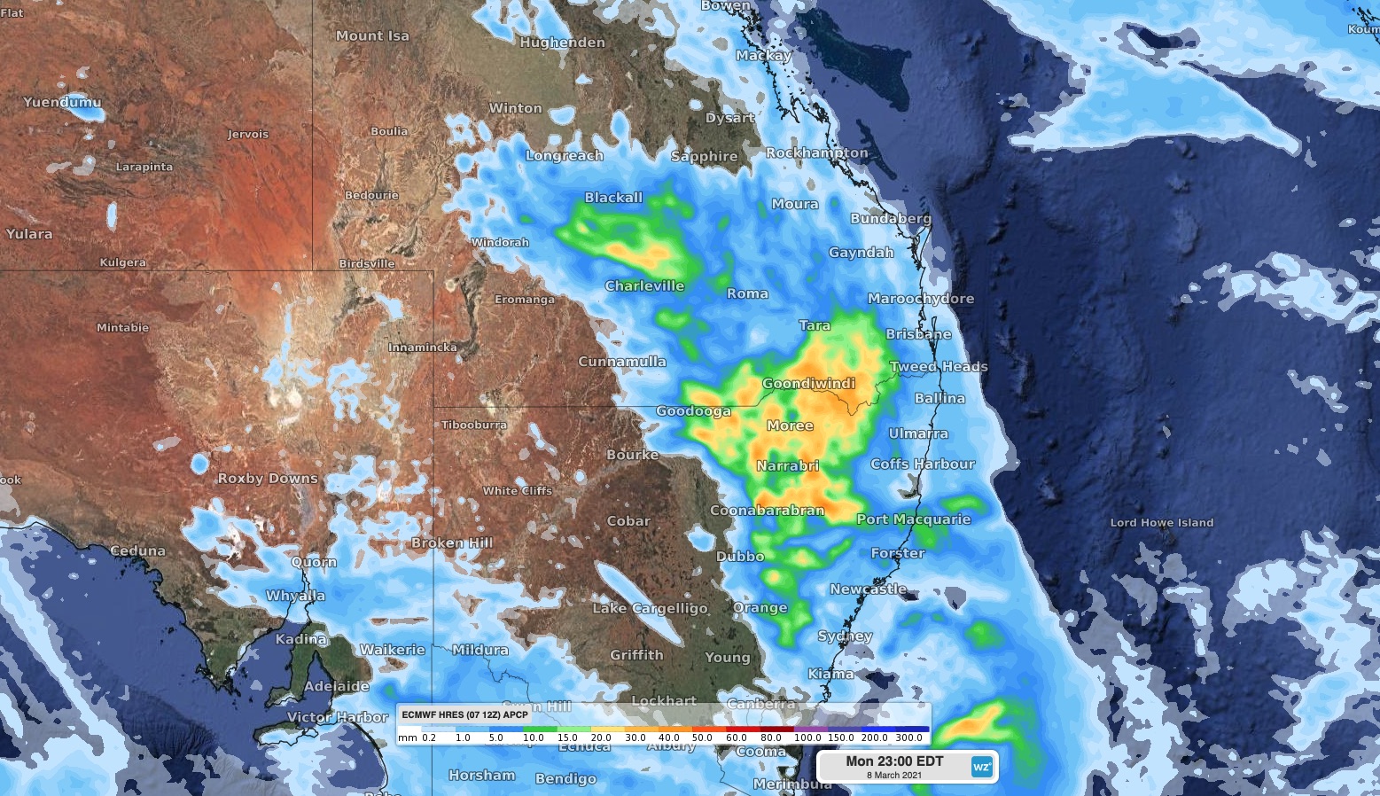 Severe Storms To Strike NSW And QLD Today